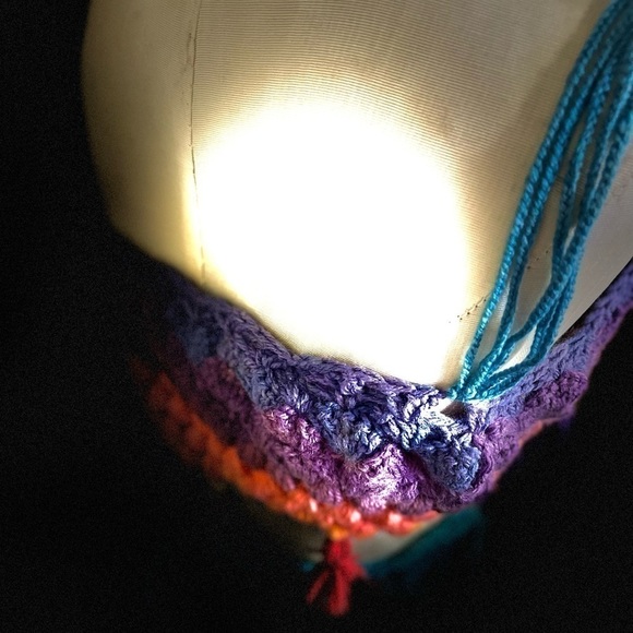 CROCHETED BIKINI WITH TASSELS - Picture 10 of 13